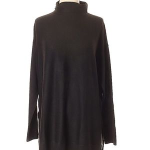 Womens turtle neck tunic sweater